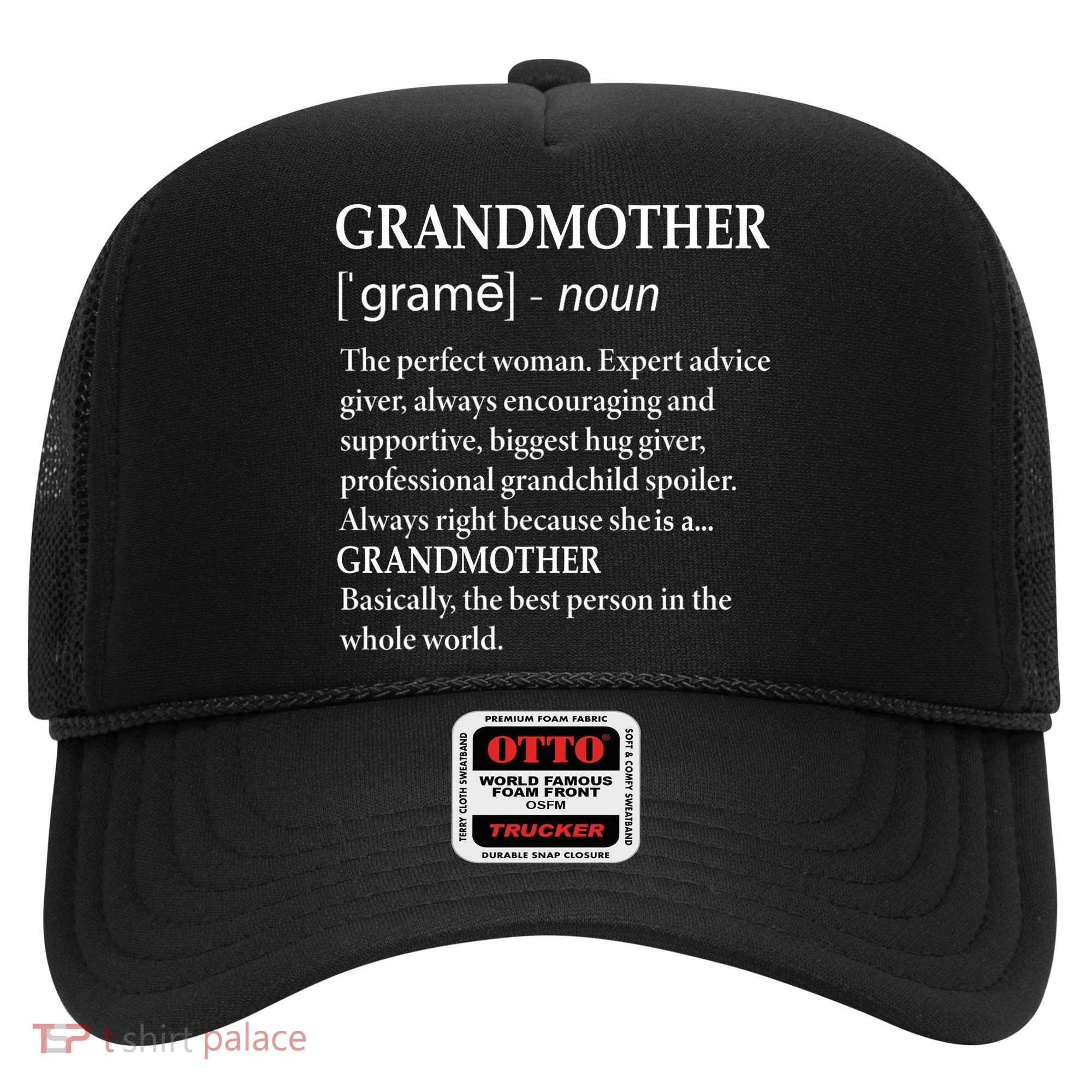Grandmother Definition Funny Grandma Hat