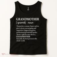 Grandmother Definition Funny Grandma Tank Top thumb 2