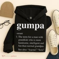 Gumpa Definition Funny Noun Grandpa Defined Father's Day Hoodie thumb 4