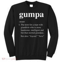 Gumpa Definition Funny Noun Grandpa Defined Father's Day Sweatshirt thumb 0