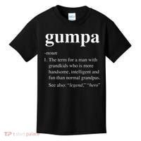 Gumpa Definition Funny Noun Grandpa Defined Father's Day Kids T-Shirt thumb 0