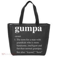 Gumpa Definition Funny Noun Grandpa Defined Father's Day Tote Bag thumb 0