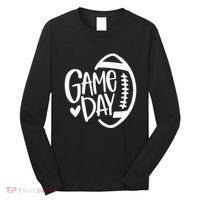 Game Day Football Season Funny Team Sports Long Sleeve Shirt thumb 0
