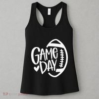 Game Day Football Season Funny Team Sports Women's Tank Top thumb 3