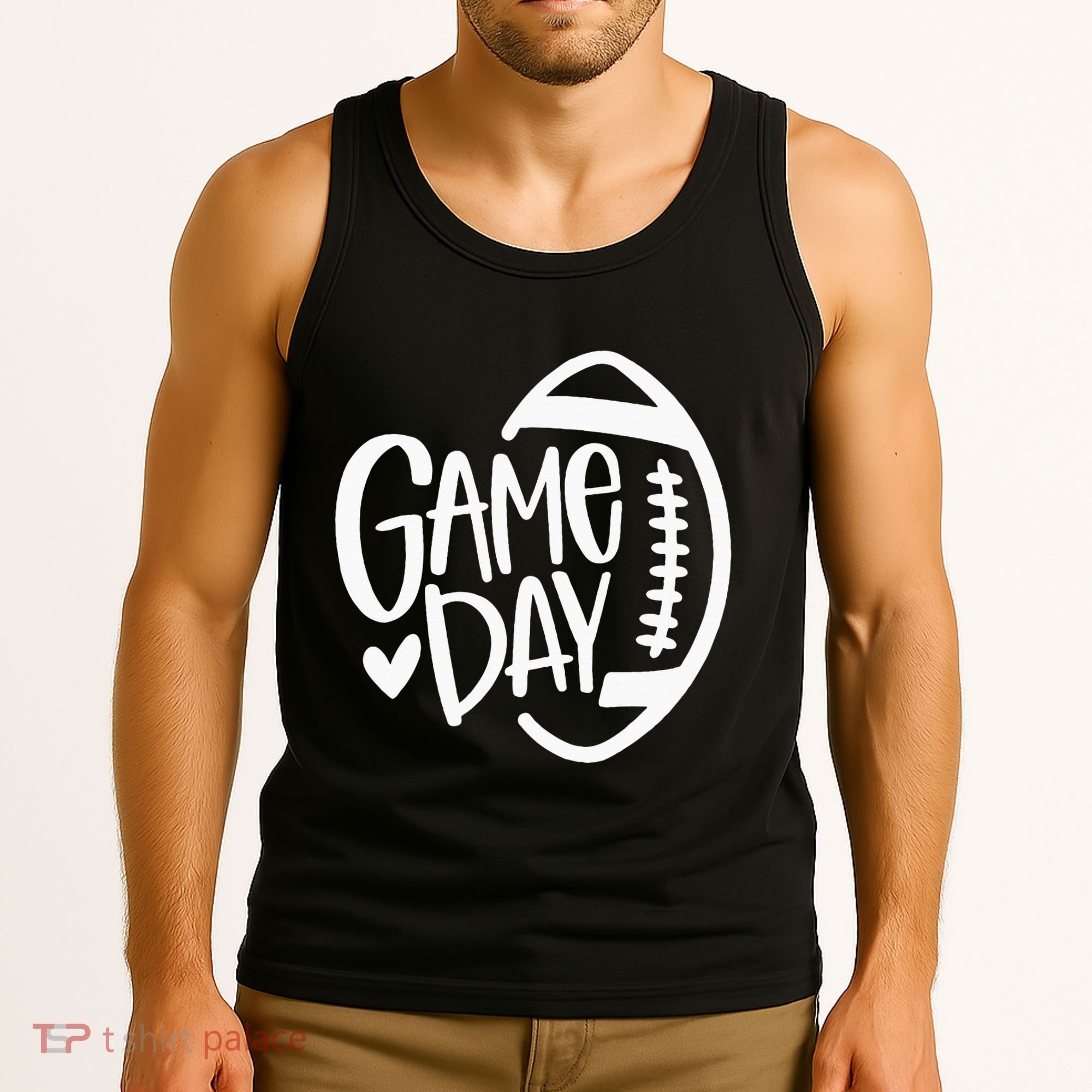 Game Day Football Season Funny Team Sports Tank Top