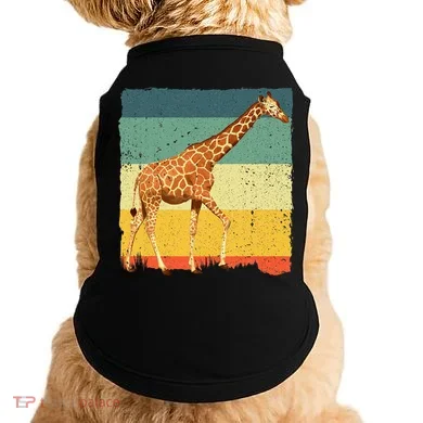Giraffe Design For Giraffe Okapi Lover Doggie Tank