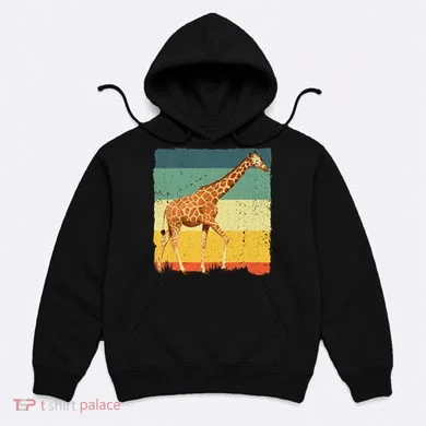 Giraffe Design For Giraffe Okapi Lover Hoodie