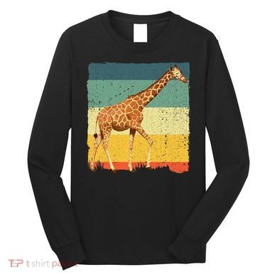 Giraffe Design For Giraffe Okapi Lover Long Sleeve Shirt