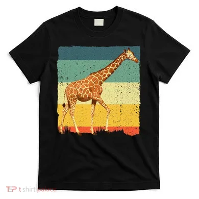 Giraffe Design For Giraffe Okapi Lover T-Shirt