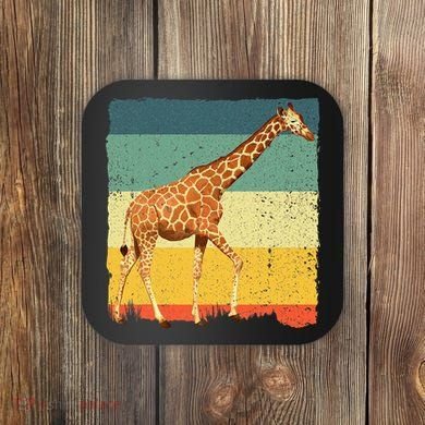 Giraffe Design For Giraffe Okapi Lover Coaster