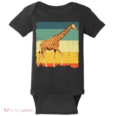 Giraffe Design For Giraffe Okapi Lover Baby Bodysuit