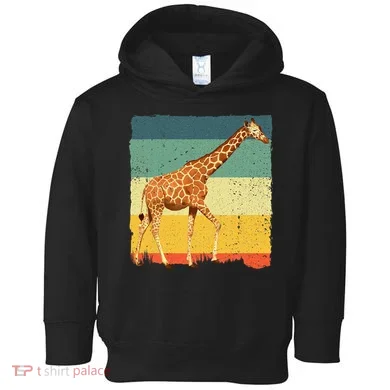 Giraffe Design For Giraffe Okapi Lover Toddler Hoodie