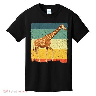 Giraffe Design For Giraffe Okapi Lover Kids T-Shirt