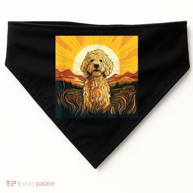 Goldendoodle Dood Funny Doodle Dog Golden Doodle USA-Made Doggie Bandana
