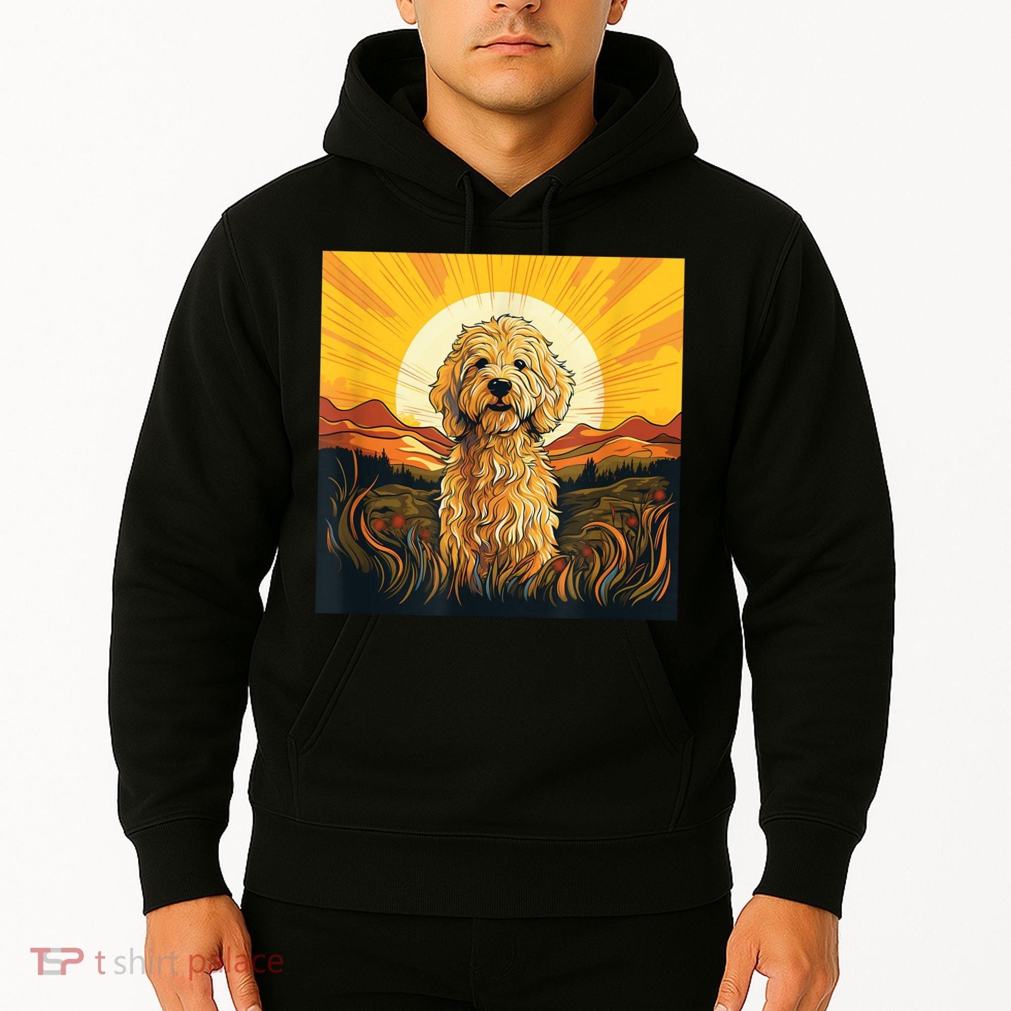 Goldendoodle Dood Funny Doodle Dog Golden Doodle Hoodie