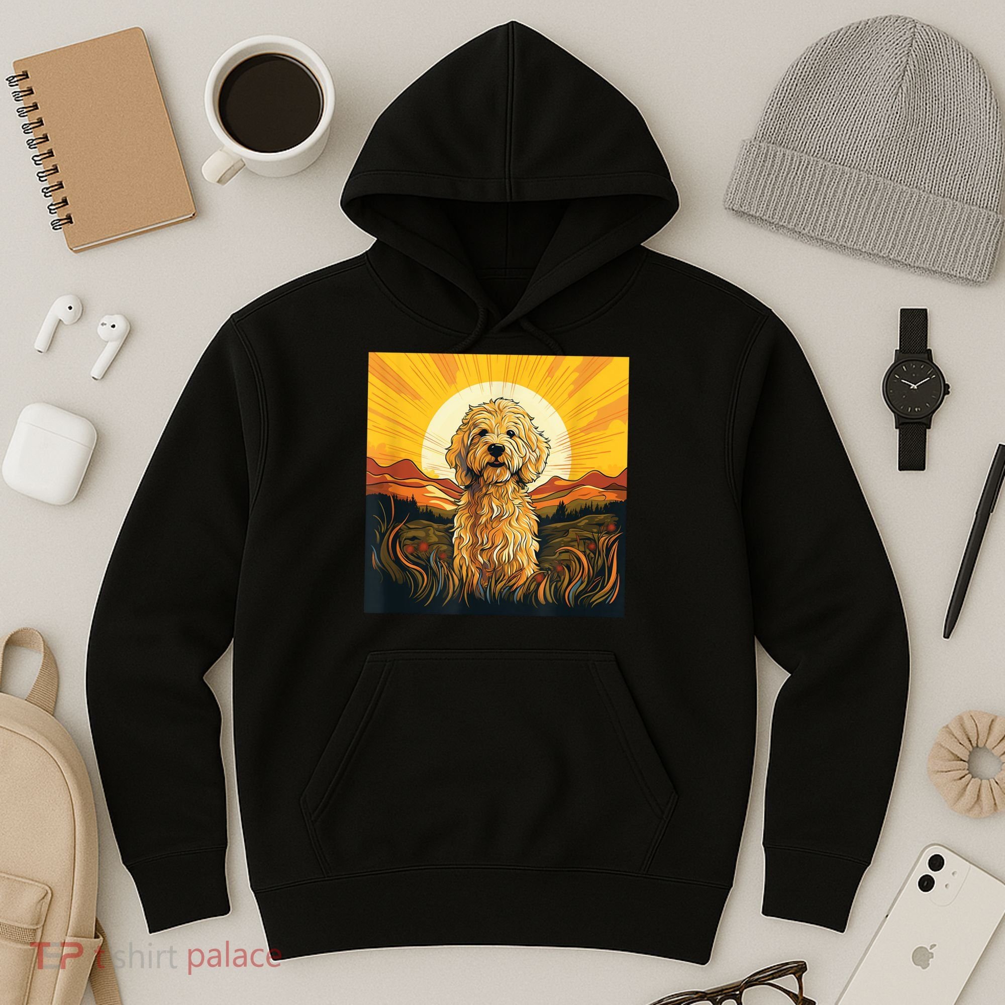Goldendoodle Dood Funny Doodle Dog Golden Doodle Hoodie