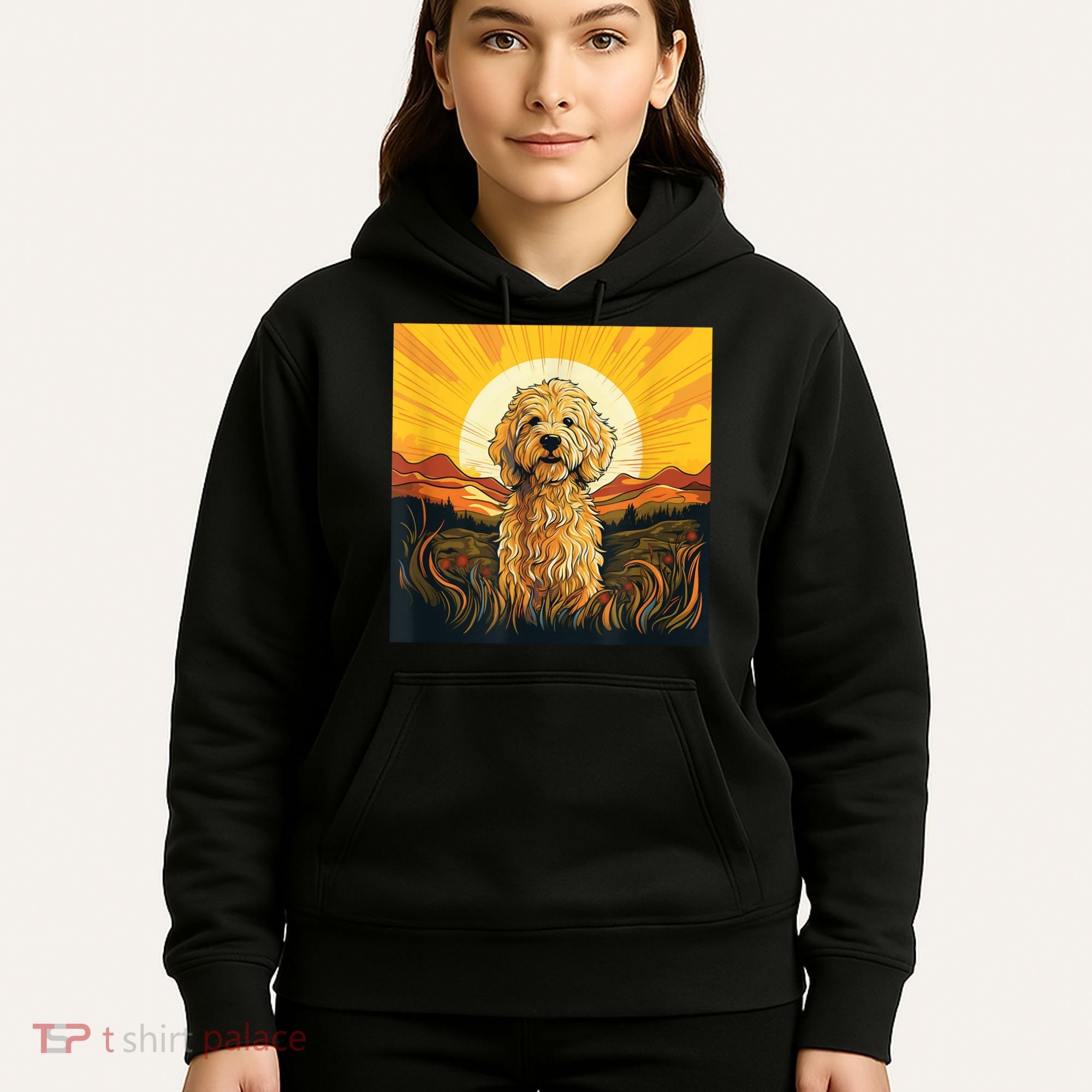 Goldendoodle Dood Funny Doodle Dog Golden Doodle Hoodie