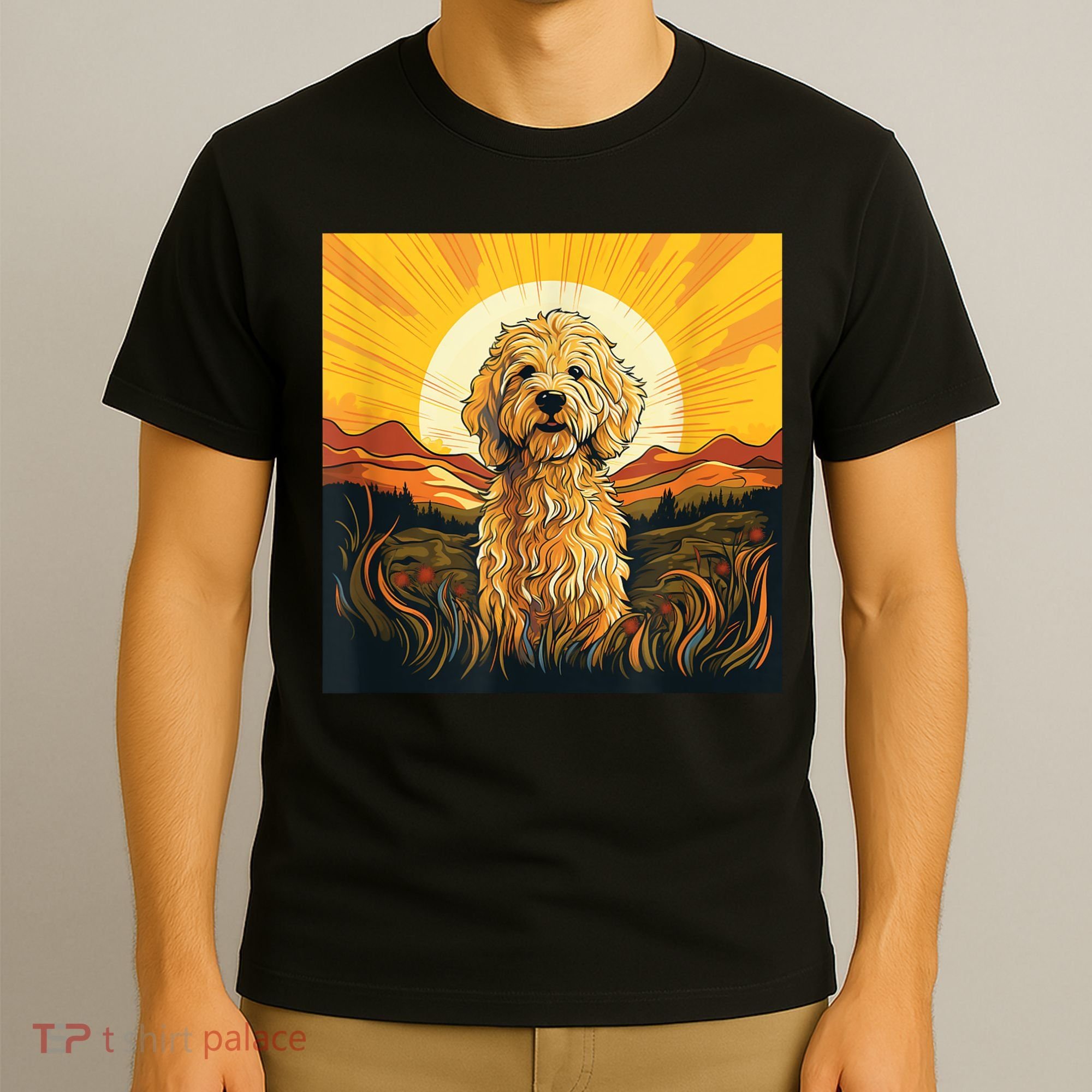 Goldendoodle Dood Funny Doodle Dog Golden Doodle T-Shirt