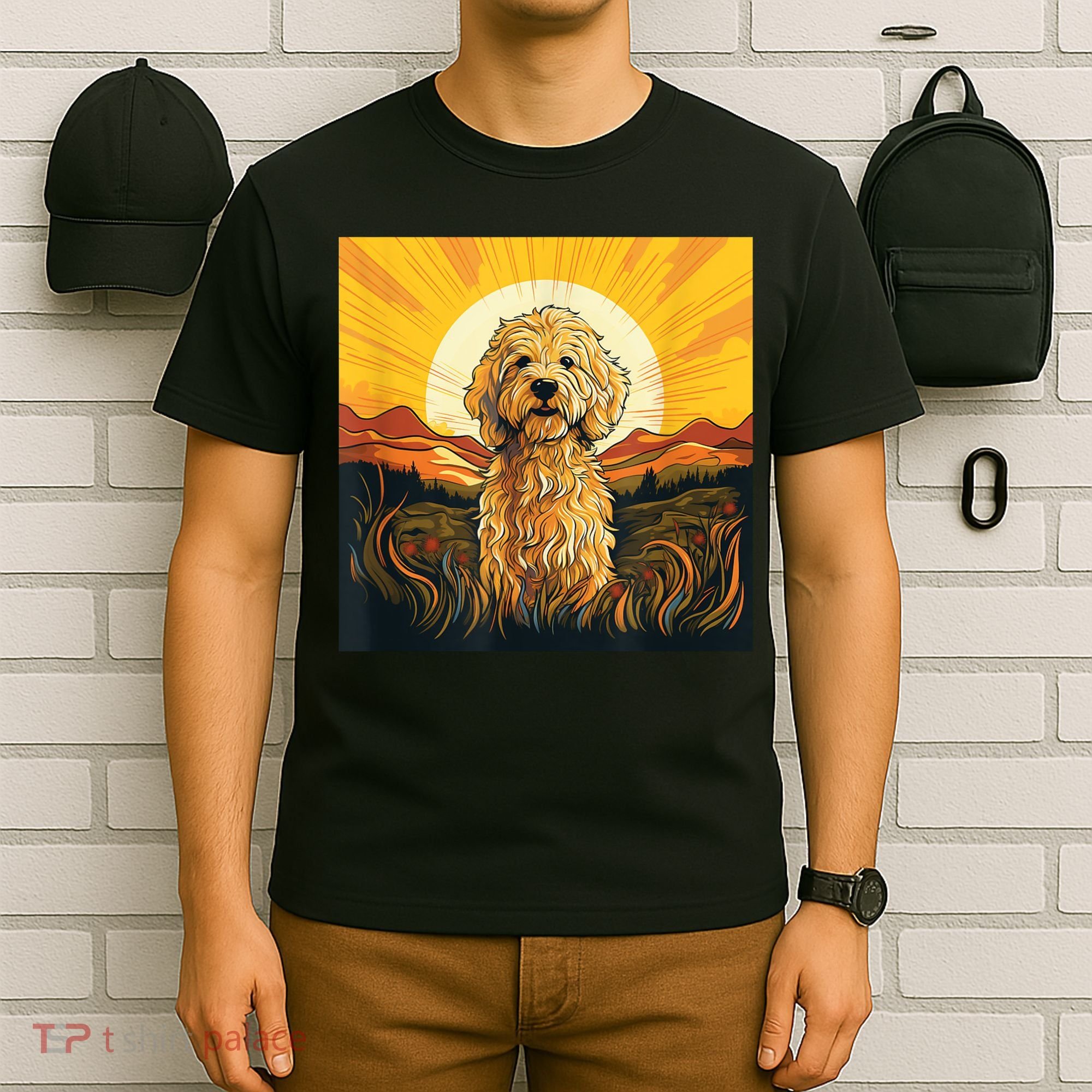 Goldendoodle Dood Funny Doodle Dog Golden Doodle T-Shirt