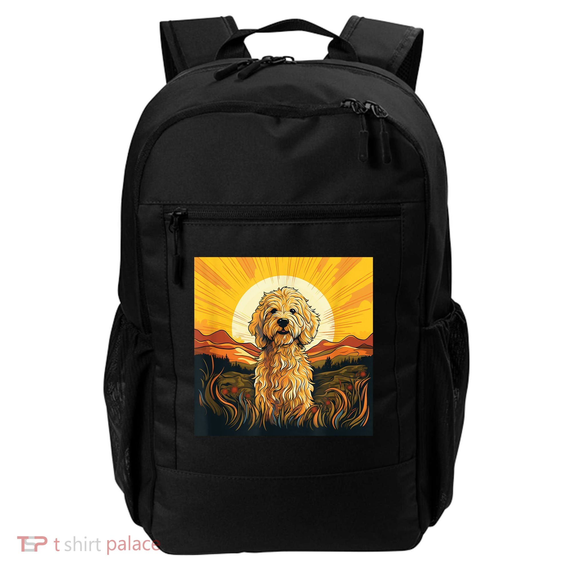 Goldendoodle Dood Funny Doodle Dog Golden Doodle Backpack