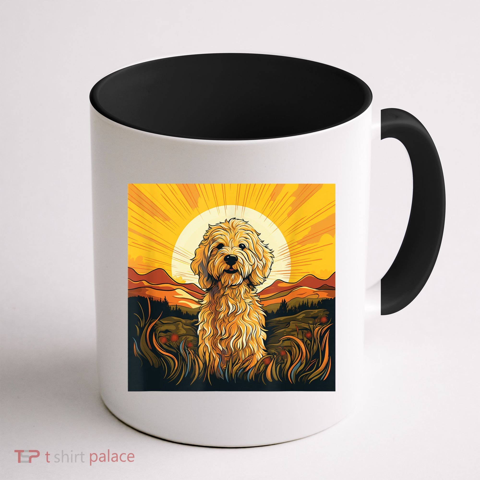 Goldendoodle Dood Funny Doodle Dog Golden Doodle Coffee Mug