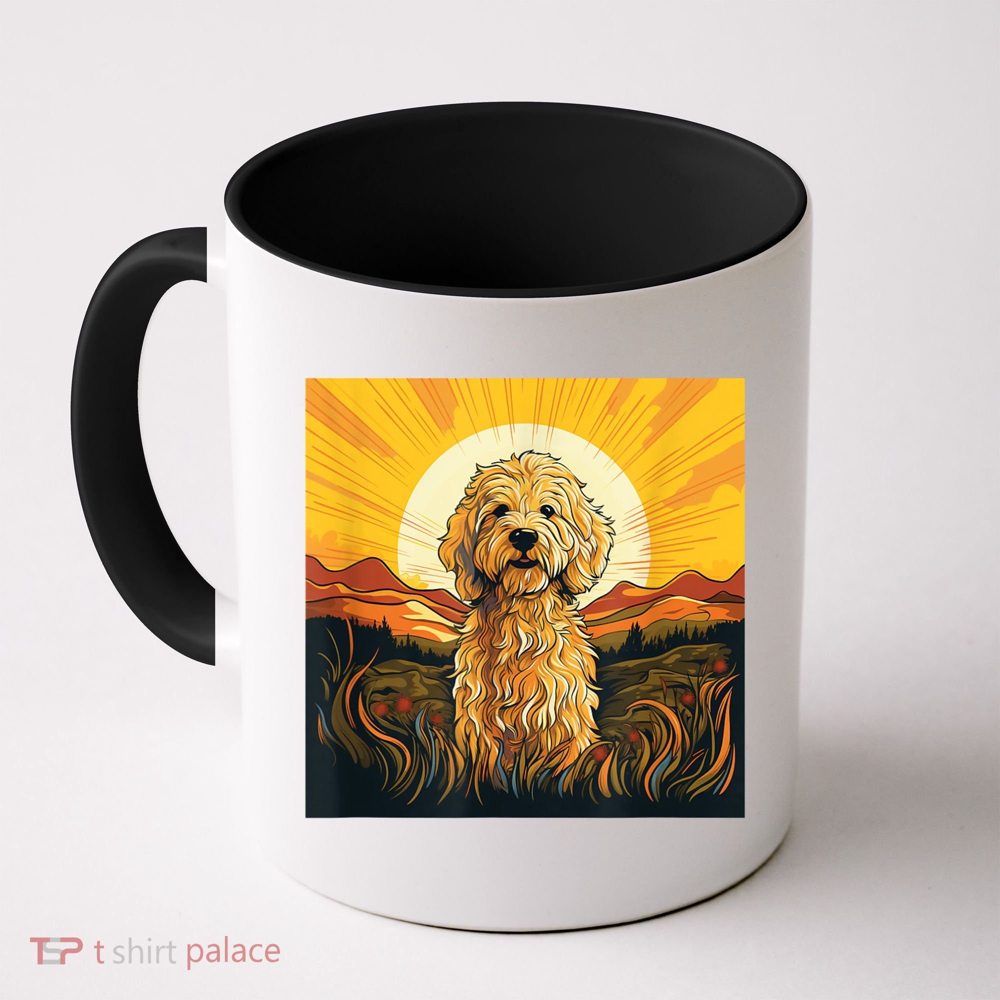Goldendoodle Dood Funny Doodle Dog Golden Doodle Coffee Mug
