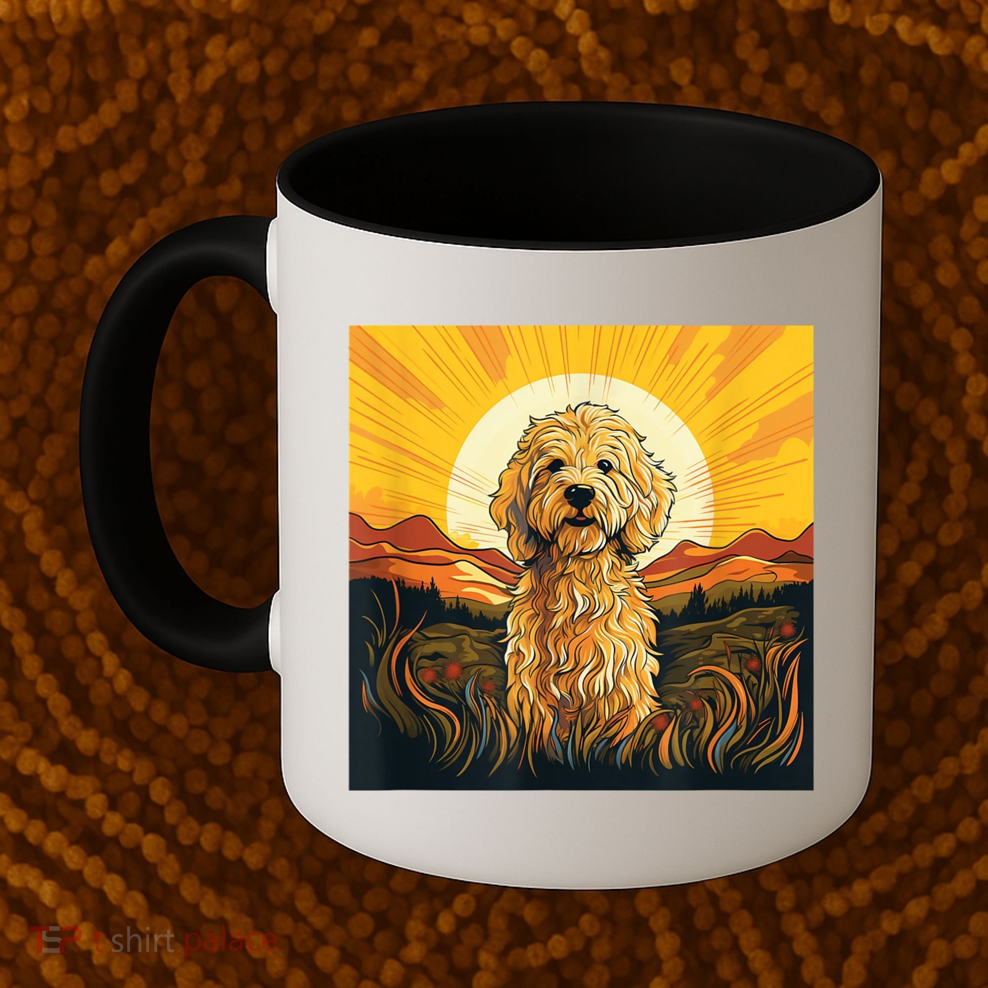 Goldendoodle Dood Funny Doodle Dog Golden Doodle Coffee Mug