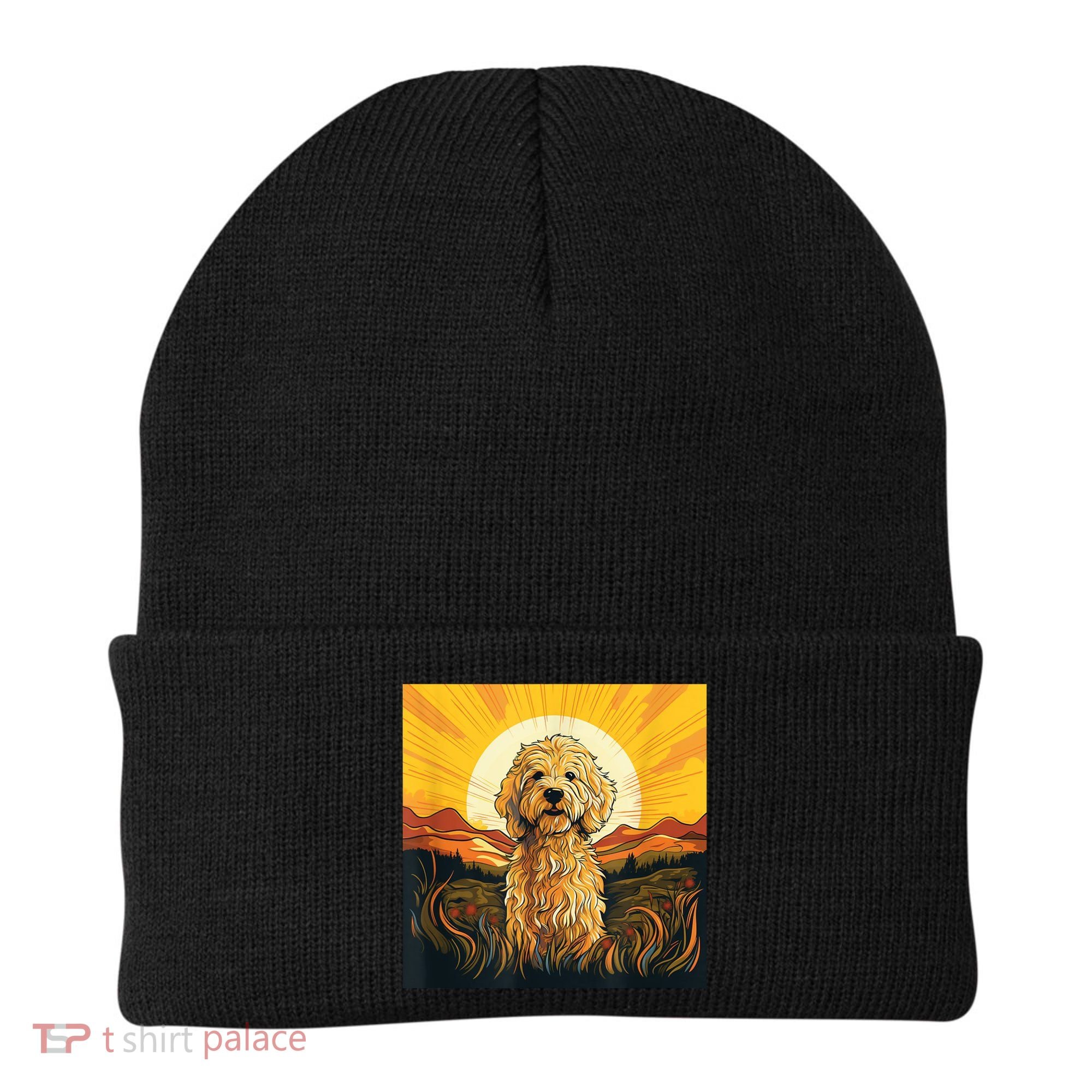 Goldendoodle Dood Funny Doodle Dog Golden Doodle Beanie