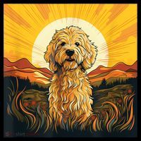 Goldendoodle Dood Funny Doodle Dog Golden Doodle Women's Hoodie thumb 2