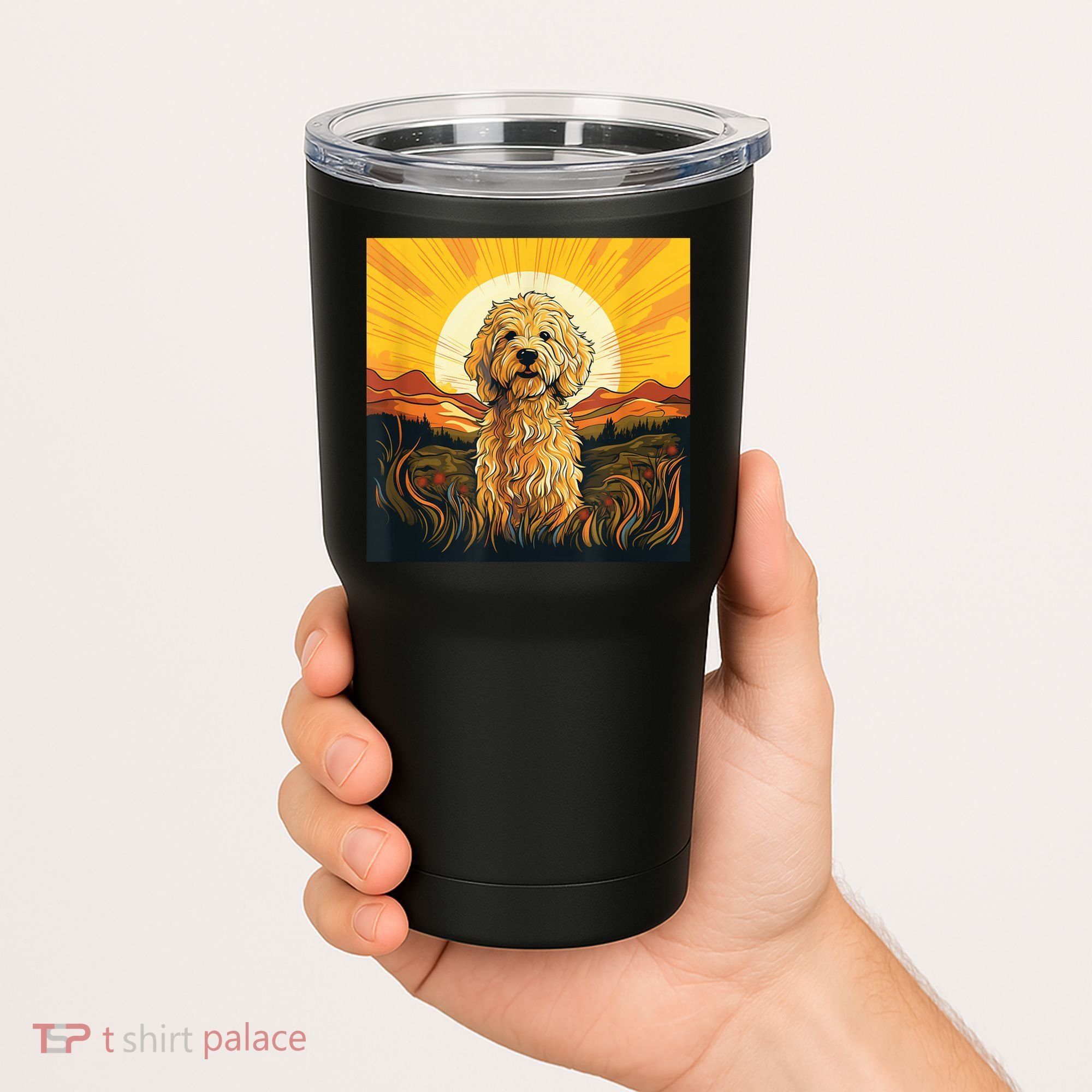 Goldendoodle Dood Funny Doodle Dog Golden Doodle Tumbler