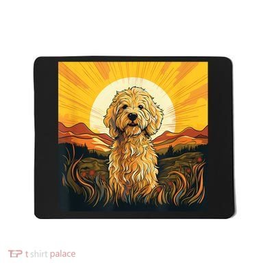 Goldendoodle Dood Funny Doodle Dog Golden Doodle Mousepad
