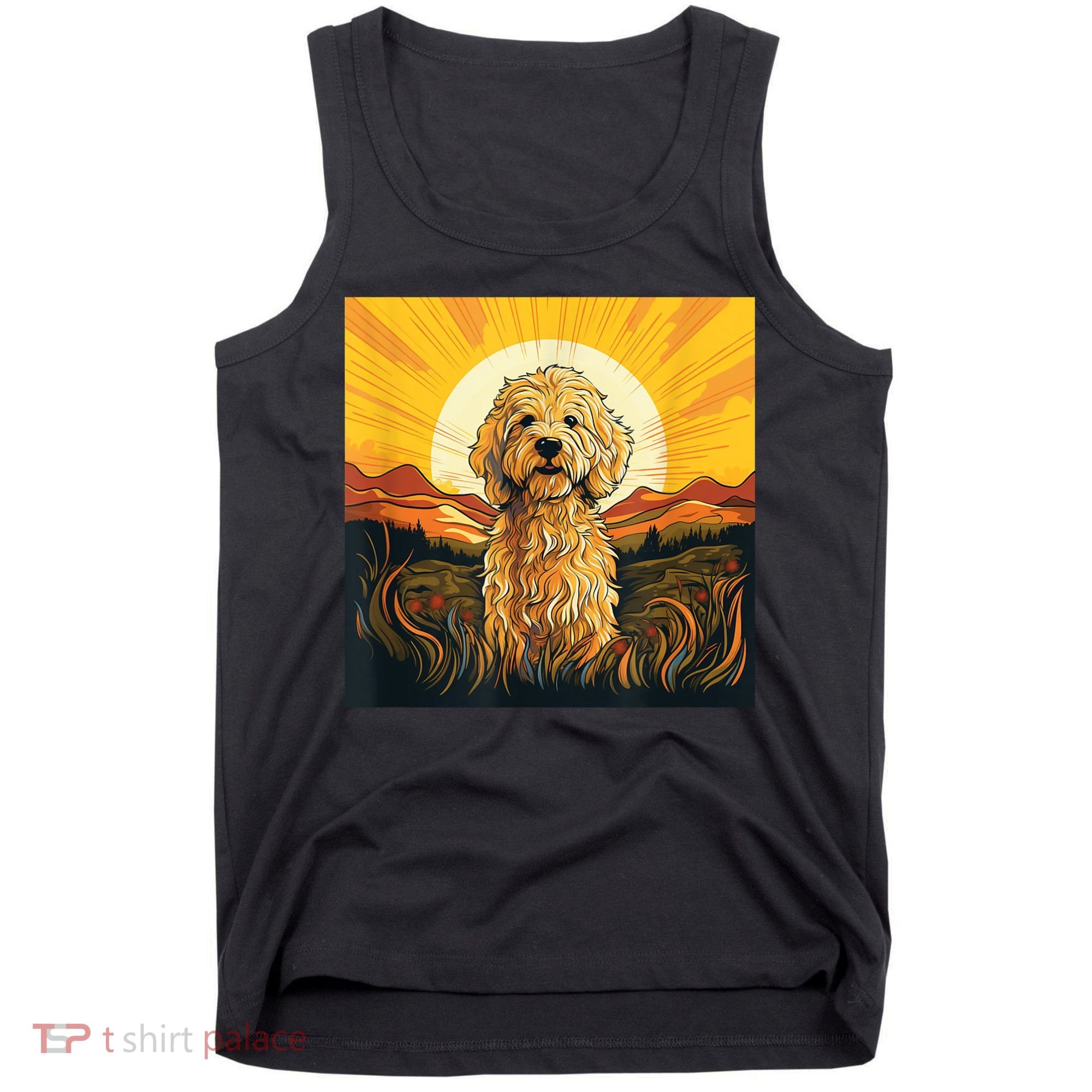 Goldendoodle Dood Funny Doodle Dog Golden Doodle Tank Top