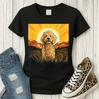 Goldendoodle Dood Funny Doodle Dog Golden Doodle Women's T-Shirt thumb 3