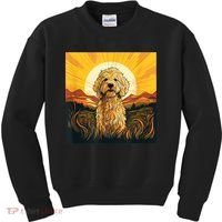 Goldendoodle Dood Funny Doodle Dog Golden Doodle Kids Sweatshirt thumb 0