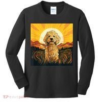 Goldendoodle Dood Funny Doodle Dog Golden Doodle Kids Long Sleeve Shirt thumb 0