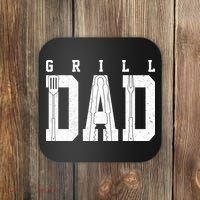 Grill Dad Father's Day Coaster thumb 0