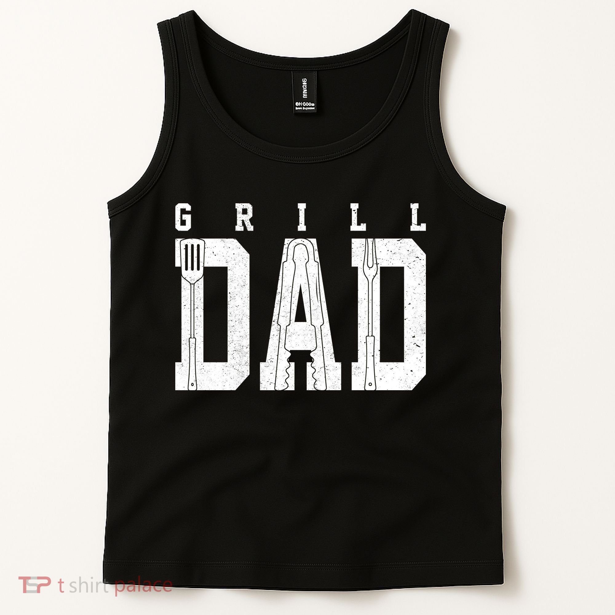 Grill Dad Father's Day Tank Top