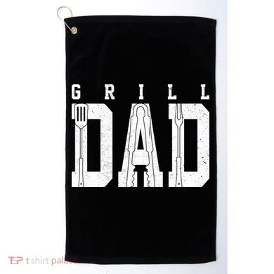 Grill Dad Father's Day Golf Towel