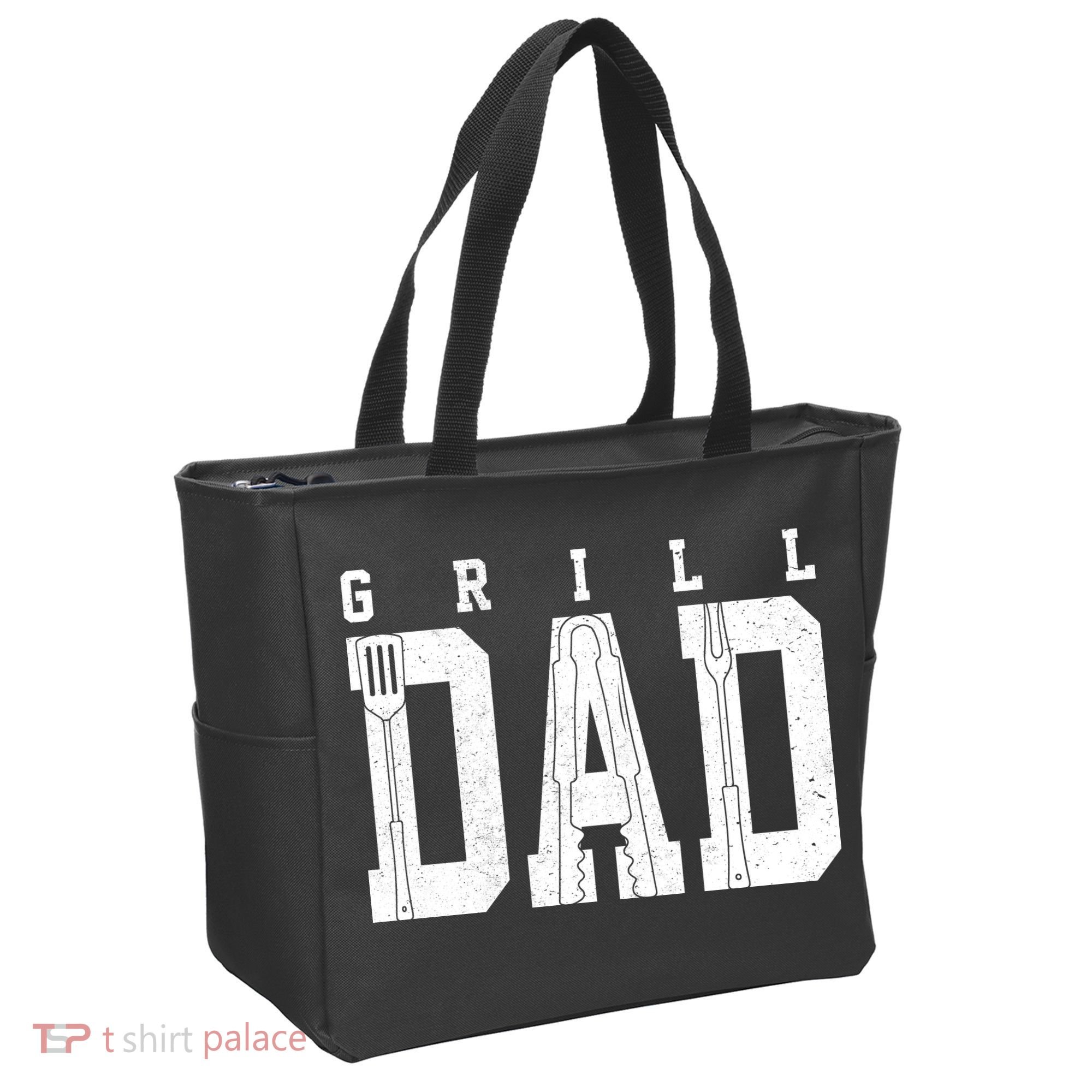 Grill Dad Father's Day Tote Bag