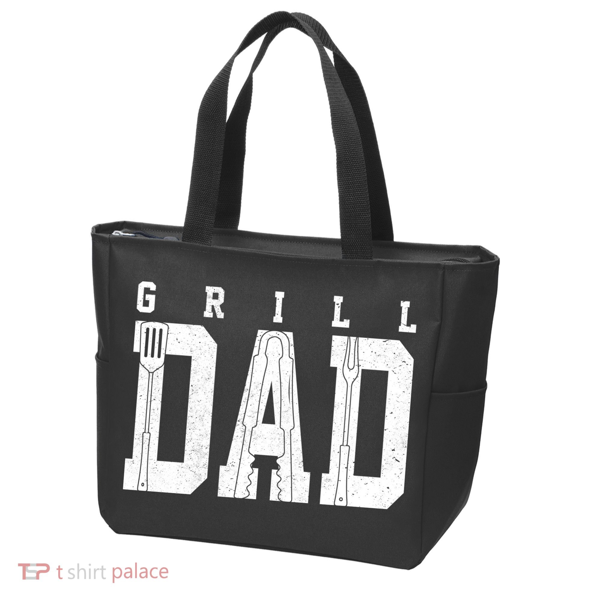 Grill Dad Father's Day Tote Bag