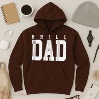 Grill Dad Father's Day Hoodie thumb 3