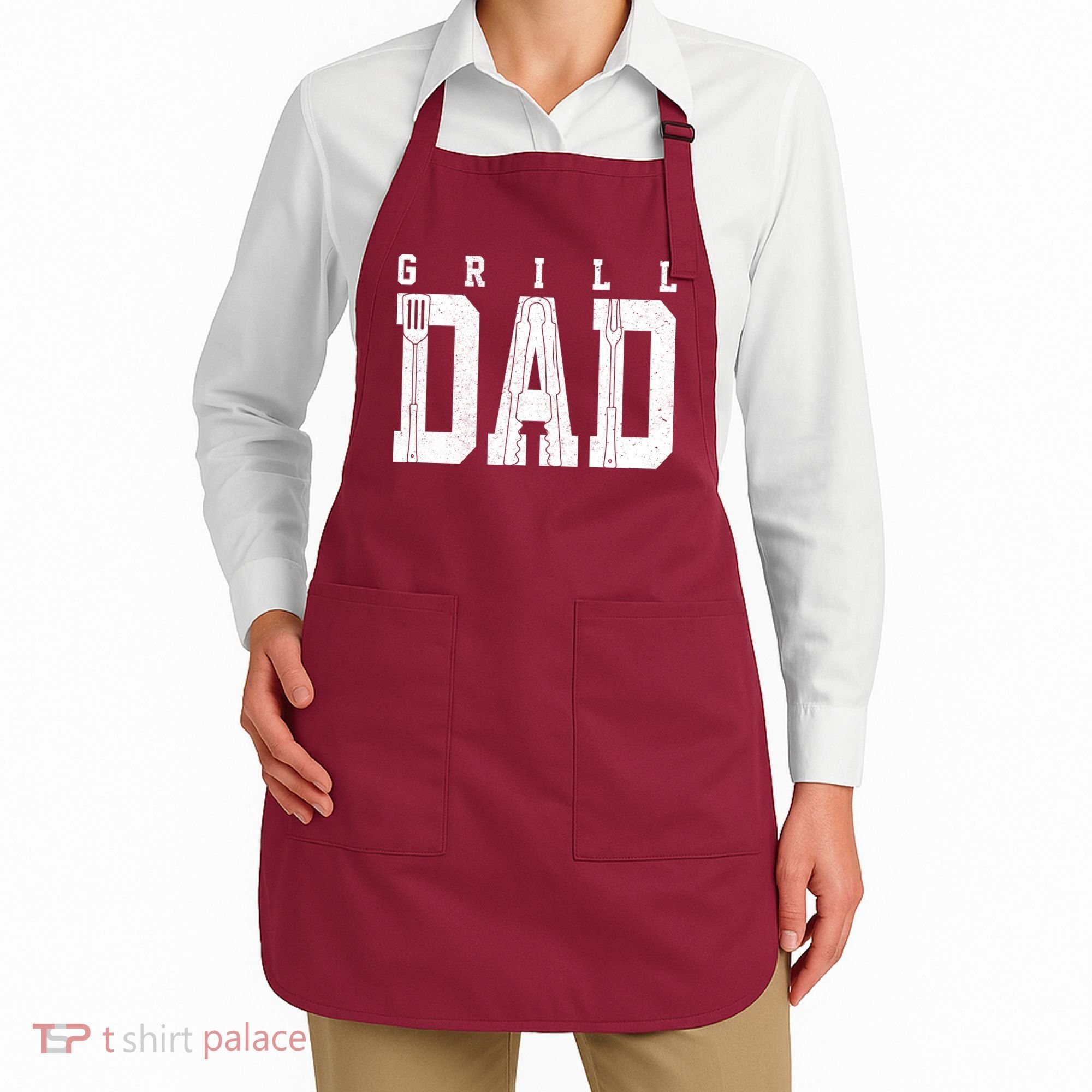 Grill Dad Father's Day Apron