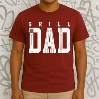 Grill Dad Father's Day T-Shirt thumb 3