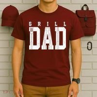 Grill Dad Father's Day T-Shirt thumb 6