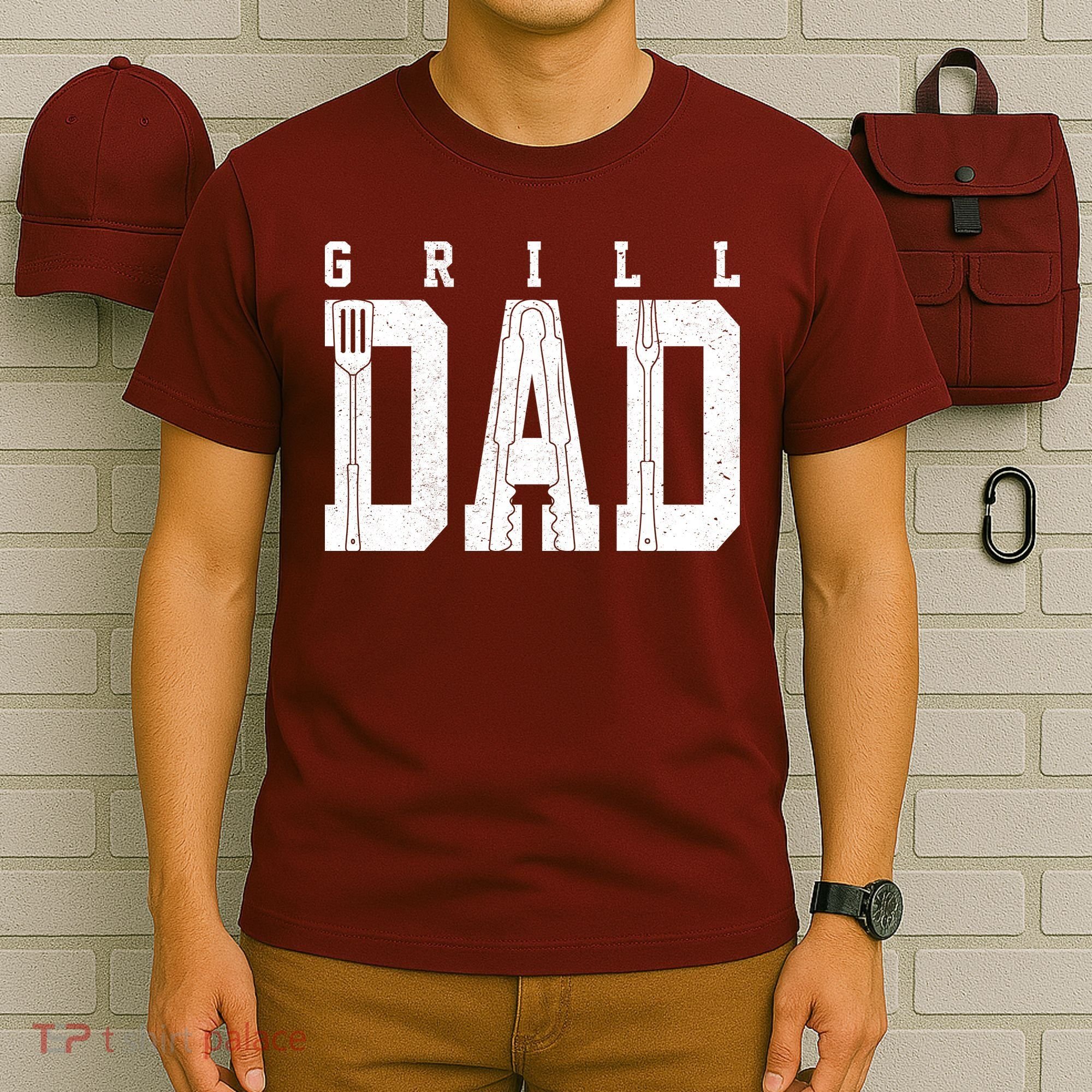 Grill Dad Father's Day T-Shirt
