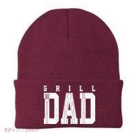 Grill Dad Father's Day Beanie thumb 0