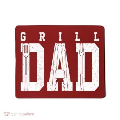 Grill Dad Father's Day Mousepad