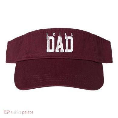 Grill Dad Father's Day Visor
