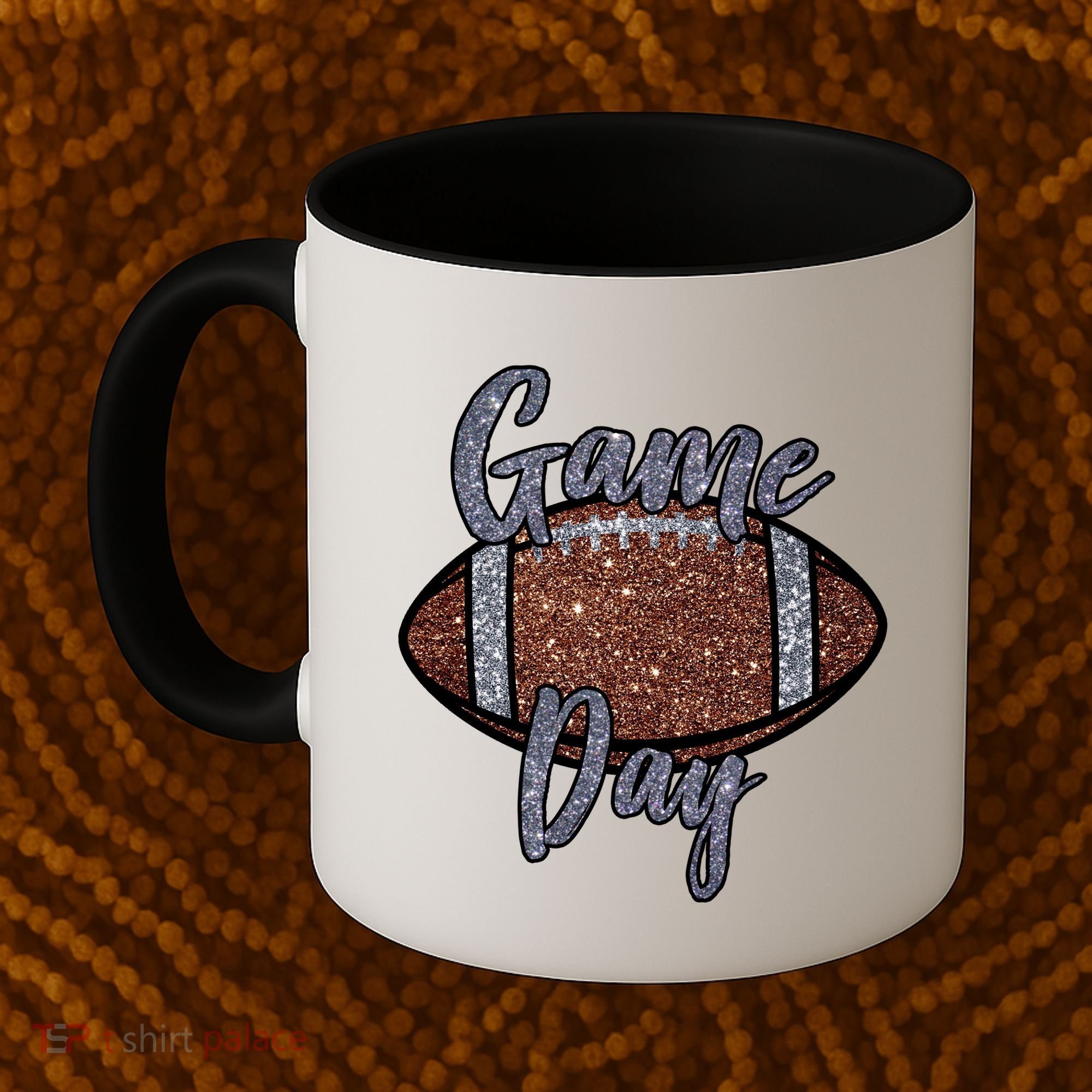 Game Day Festive Cute Football Coffee Mug