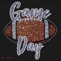 Game Day Festive Cute Football Women's Hoodie thumb 2